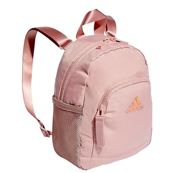 adidas Bags Nwt Adidas Linear 3 Mini Backpack Pink Color Poshmark